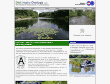 Tablet Screenshot of dws-hydro-oekologie.at